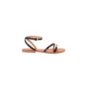 Les Tropeziennes Svart Hanak Sandal Ss24 Kollektion Black, Dam