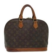 Louis Vuitton Vintage Pre-owned Canvas louis-vuitton-vskor Brown, Dam