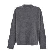 Maison Margiela Grå Crewneck Sweaters Gray, Dam