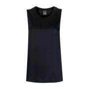 Lorena Antoniazzi Blå Casual Blus Tank Top Blue, Dam