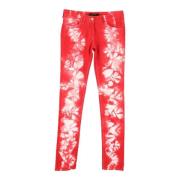 Isabel Marant Pre-owned Pre-owned Bomull jeans Red, Dam