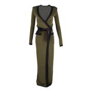 Balmain Pre-owned Pre-owned Ylle ytterklder Green, Dam