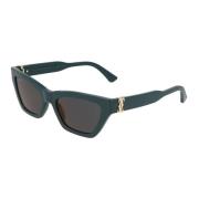 Cartier Cat Eye Solglasögon Green, Unisex