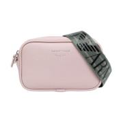 Emporio Armani Mini Väska Rosa med Logo Lettering Pink, Dam