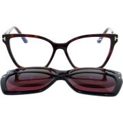 Tom Ford Originala receptglasögon med 3 års garanti Brown, Dam