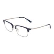 Emporio Armani Fyrkantig Metallram Glasögon Black, Unisex