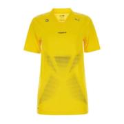 Coperni Gul stretch nylon Puma t-shirt Yellow, Dam