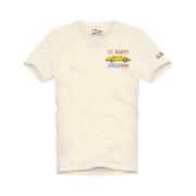 MC2 Saint Barth Speed Man T-Shirt Beige, Herr