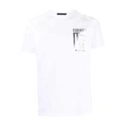 Dsquared2 T-Shirts White, Herr