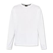 Brioni Långärmad T-shirt White, Herr