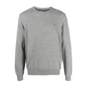 Ralph Lauren Grå Sweatshirt Aw23 Herrmode Gray, Herr