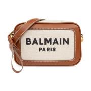 Balmain Axelväska 'B-Army Camera' Beige, Dam