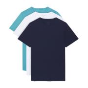 Lyle & Scott Grundläggande 3-pack T-shirt Multicolor, Herr