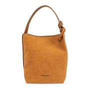 JW Anderson Hörn Shopper Väska Brown, Dam