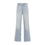 Ganni Tint Wash Overdyed Heavy Denim Blue, Dam