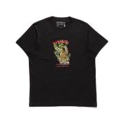 Maharishi Bambu Tiger Grafisk Tee Black, Herr