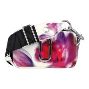 Marc Jacobs Vit Multi Blomma Handväska Snapshot Multicolor, Dam