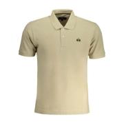 La Martina Polo Skjorta med Broderad Logotyp Beige, Herr