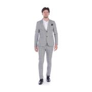 Daniele Alessandrini Elegant Suit Jacket Evora Multicolor, Herr