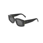 Retrosuperfuture Svarta solglasögon TG1 Tetra stil Black, Unisex