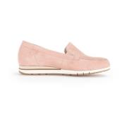 Gabor Bekväm elastisk stängning loafer Pink, Dam