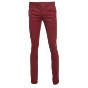 Gucci Vintage Pre-owned Denim jeans Red, Dam