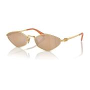 Miu Miu MU 56Zs 5Ak40D Sunglasses Yellow, Dam