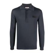 Valentino Klassisk Polo Skjorta för Män Gray, Dam