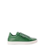 Antony Morato Grön Läder Spike Sneaker Green, Herr