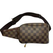 Louis Vuitton Vintage Pre-owned Laeder axelremsvskor Brown, Dam