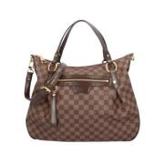 Louis Vuitton Vintage Pre-owned Canvas louis-vuitton-vskor Brown, Dam