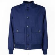 Loro Piana Elegant Sporty Wool Jacket Blue, Herr