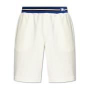 Burberry Shorts med logotyp White, Herr