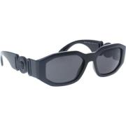Versace Stiliga Solglasögon med Unik Design Black, Dam