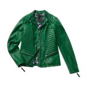 Blauer Stilig Jacka med 100% Komposition Green, Dam