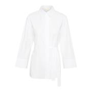 InWear Ren Vit Skjortblus Bianciiw White, Dam