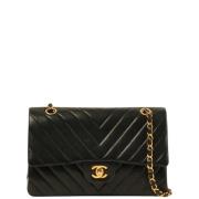 Chanel Vintage Pre-owned Laeder chanel-vskor Black, Dam