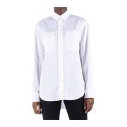 Wardrobe.nyc Oversize Vit Skjorta White, Dam