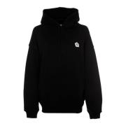 Kenzo Blommig Hoodie 2.0 Black, Dam