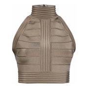 Balmain Tops Beige, Dam