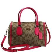 Coach Pre-owned Pre-owned Canvas handvskor Multicolor, Dam