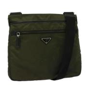 Prada Vintage Pre-owned Tyg prada-vskor Green, Unisex