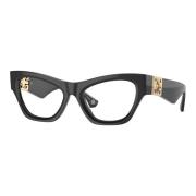 Burberry Stiliga Glasögon i Blått Black, Unisex