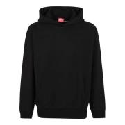 Diesel Svart Sweatshirt Aw24 Oval D Brodyr Black, Herr