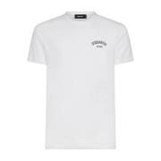 Dsquared2 Vita T-shirts & Polos för män White, Herr