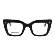 Dsquared2 Stiliga Optiska Glasögon D2 0099 Black, Dam