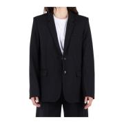 Isabel Marant Svart Blazer Etoile Black, Dam