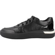 Geox Snygga Sneakers för Kvinnor Black, Dam