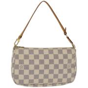 Louis Vuitton Vintage Pre-owned Canvas kuvertvskor Beige, Dam