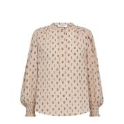 Co'Couture Directioncc Blouse 144-Nude Multicolor, Dam